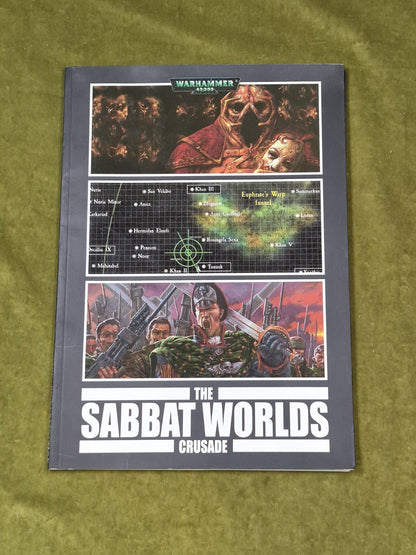 The Sabbat Worlds Crusade by Dan Abnett 2005 Warhammer 40K Softcover Book0