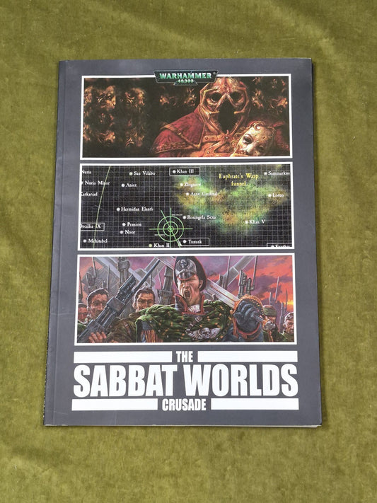 The Sabbat Worlds Crusade by Dan Abnett 2005 Warhammer 40K Softcover Book0