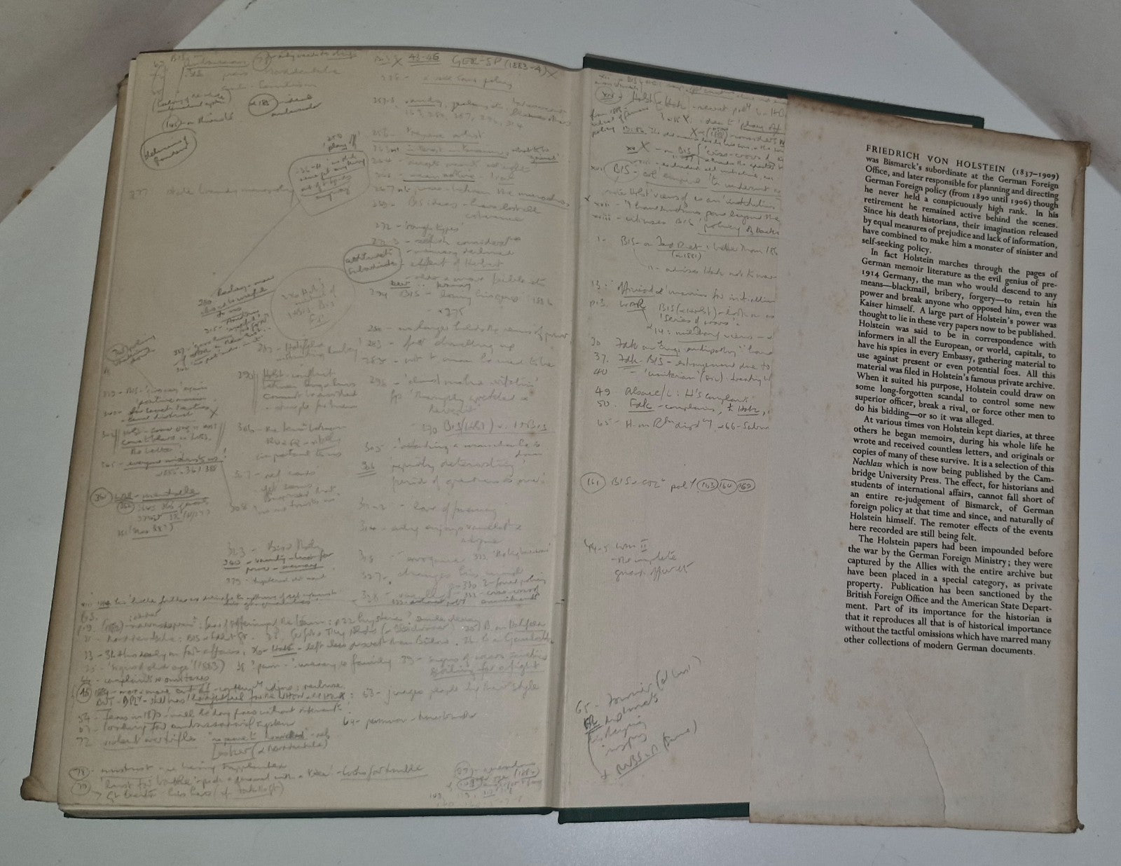 The Holstein Papers 4 Volume Hardback 1st Edition Set With Dust Jacket 1955  6313