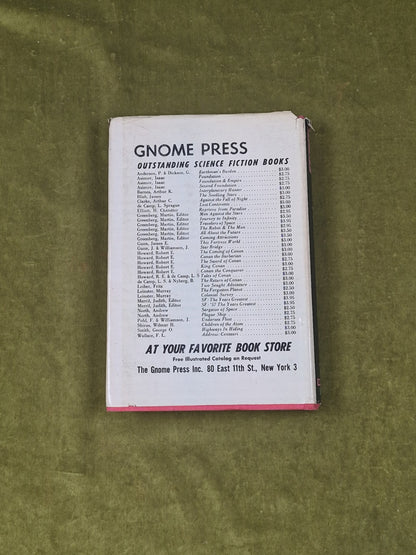 Judith Merril SF: 57 The Year’s Greatest Science Fiction And Fantasy Gnome Press1
