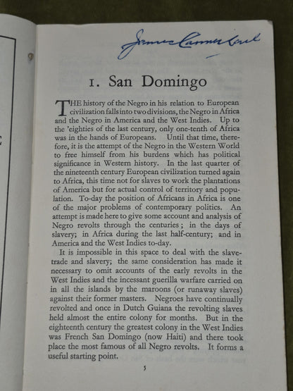 History of Negro Revolt FACT 1838 C L R James 6