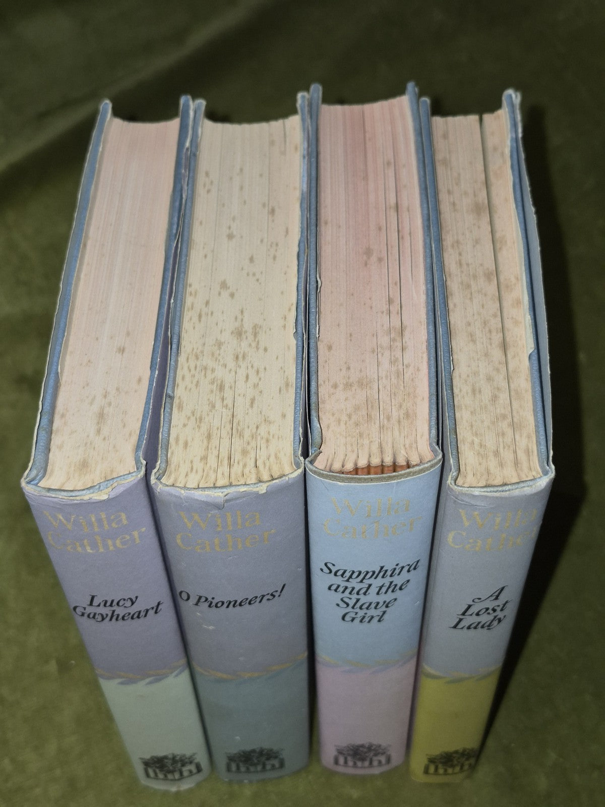 Willa Cather Lucy Gayheart O Pioneers! Sapphira and the Slave Girl A Lost Lady2