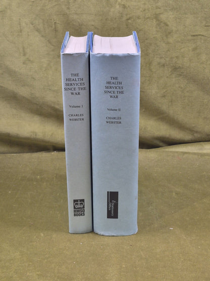 The Health Services Since the War Vols 1&2 - Charles Webster HMSO 1988 HB DJ2