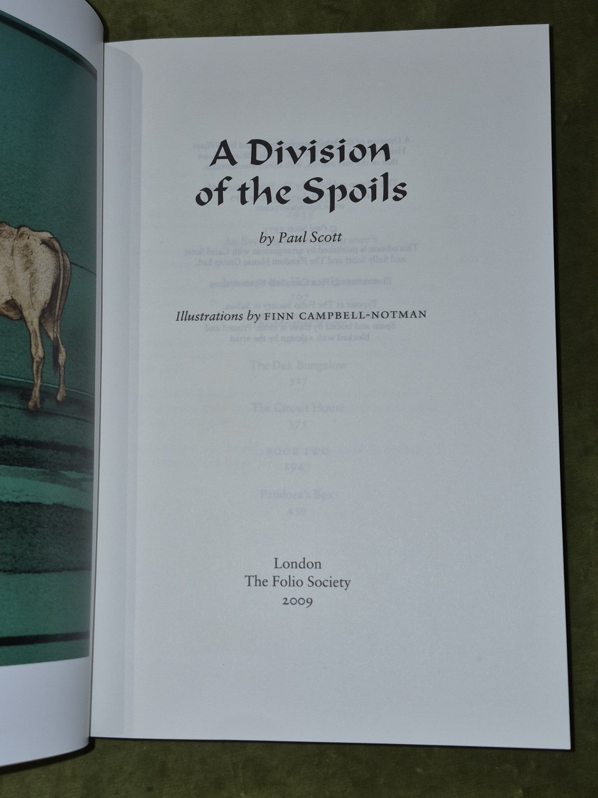 Pail Scott The Raj Quartet 4 Books Folio Society (2009)5