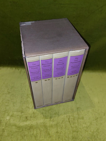 The History of the Plantagenets by Thomas B. Costain (1962) 4 Vol Set - Slipcase1