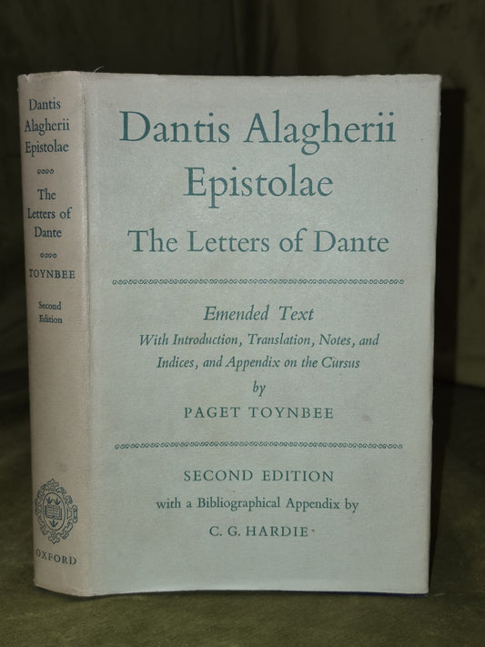 Dantis Alagherii Epistolae: The Letters of Dante (1966 Second Edition) Oxford0