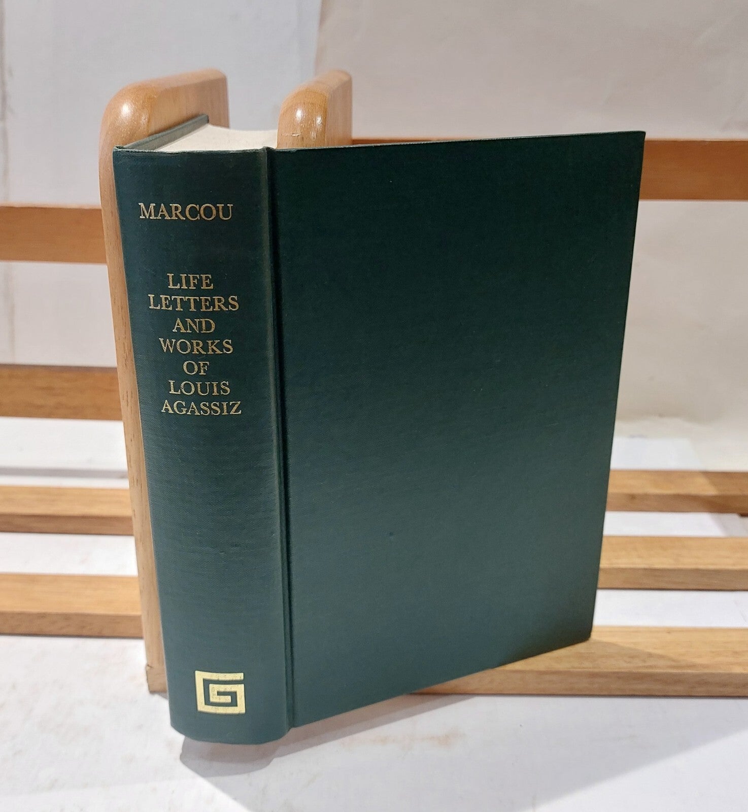 Life, Letters and Works of Louis Agassiz By Jules Marcou (1972) Book0