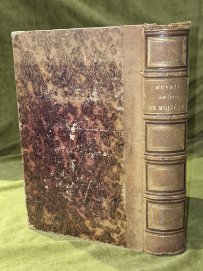 Ouvres Completes De Moliere Paris Chez Firmin Didot Freres 18531