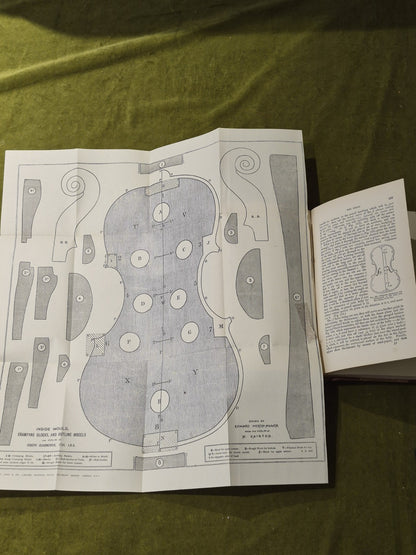 VIOLIN - MAKING, AS IT WAS AND IS - Ed. Heron-Allen , Ward Lock & Co 1885 2nd HB7