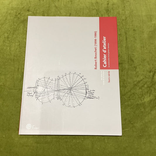 Le cahier d'atelier de Robert Bouchet (18981986) 1st edition 2003 pb book0