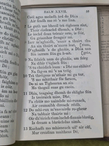 Sailm Dhaibhidh Maille Ri Laoidhean O'n Scrioptur Naomha Smith Gaelic Psalms10