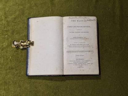 The Manual of Family and Private Devotion - James Cochrane , Wiliam Whyte 18385