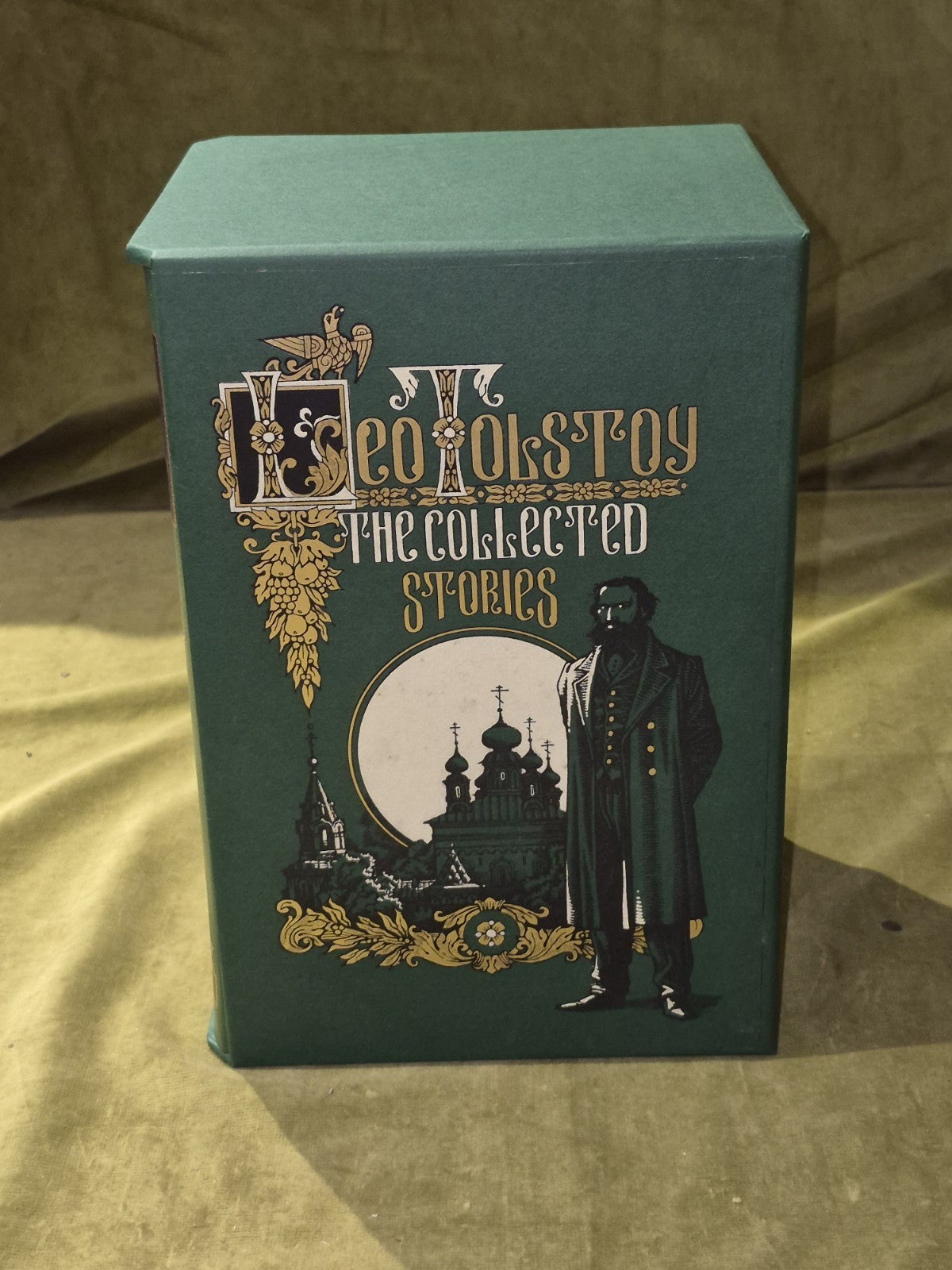 The Collected Stories of Leo Tolstoy - 3 volumes - Folio Society  - 2007 - VGC0