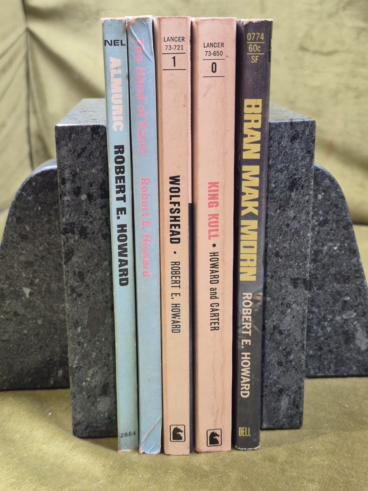 Robert E Howard Job Lot First Editions Bran Mak Morn Wolfshead Almuric King Kull2