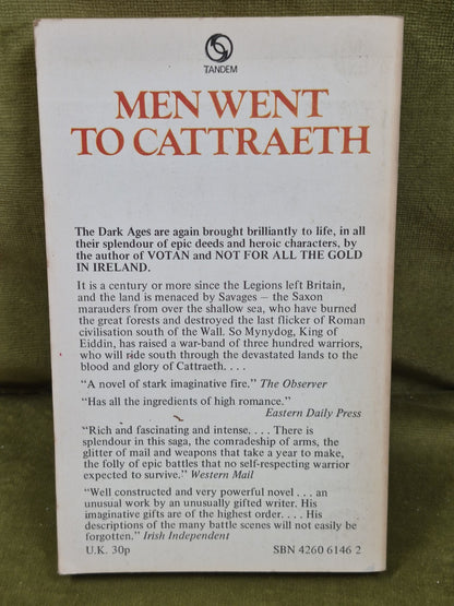 Men Went To Cattraeth John James Tandem 1972 Paperback1
