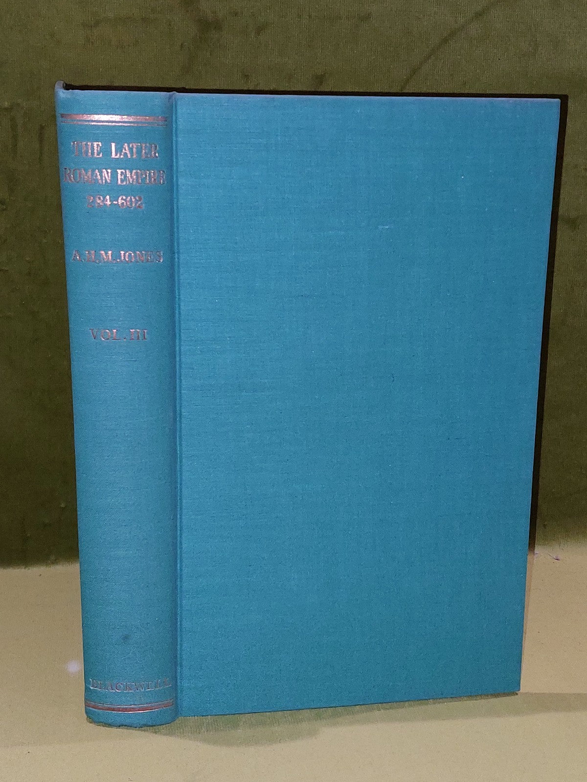 A H M Jones The Later Roman Empire 284602 THREE VOLUMES AND MAPS 1st Ed (1964)5