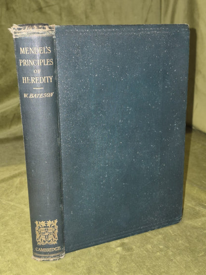 (1913) WILLIAM BATESON - MENDEL’S Principles of Heredity - Cambridge Vg HB0