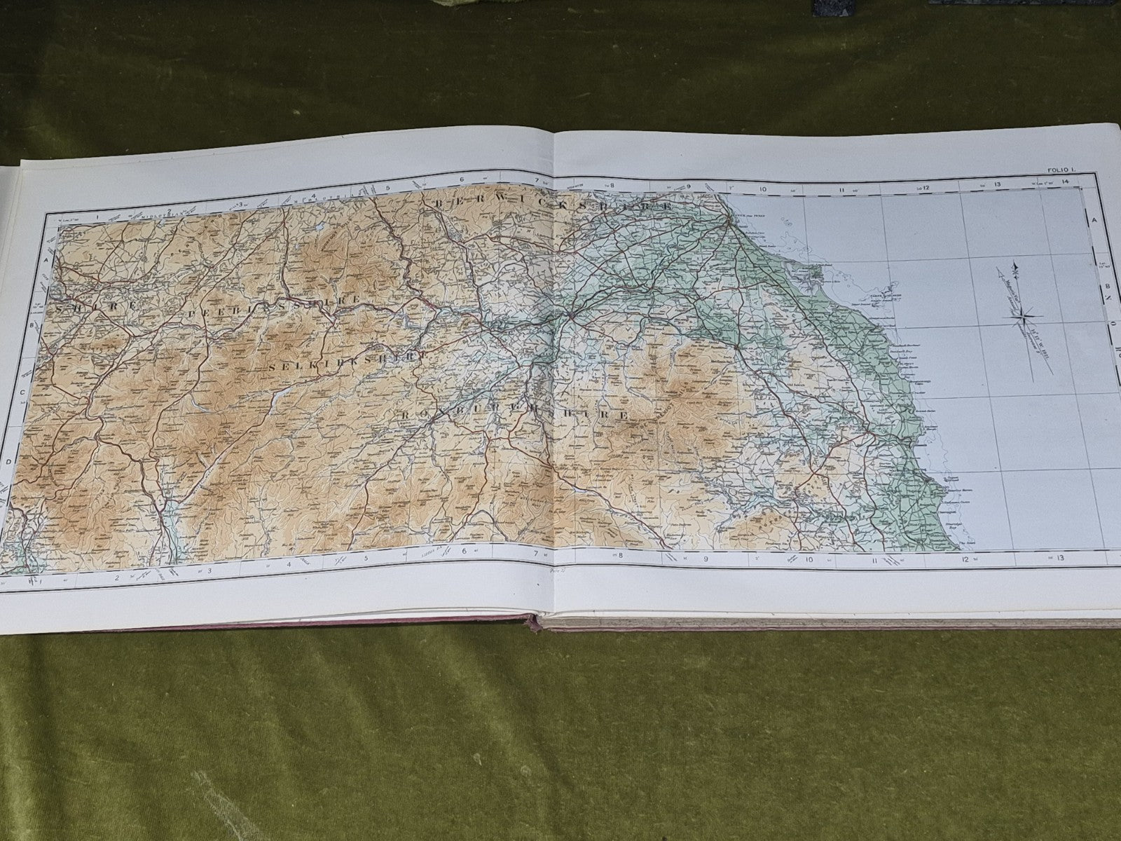 1922 Ordnance Survey Atlas Of England & Wales6