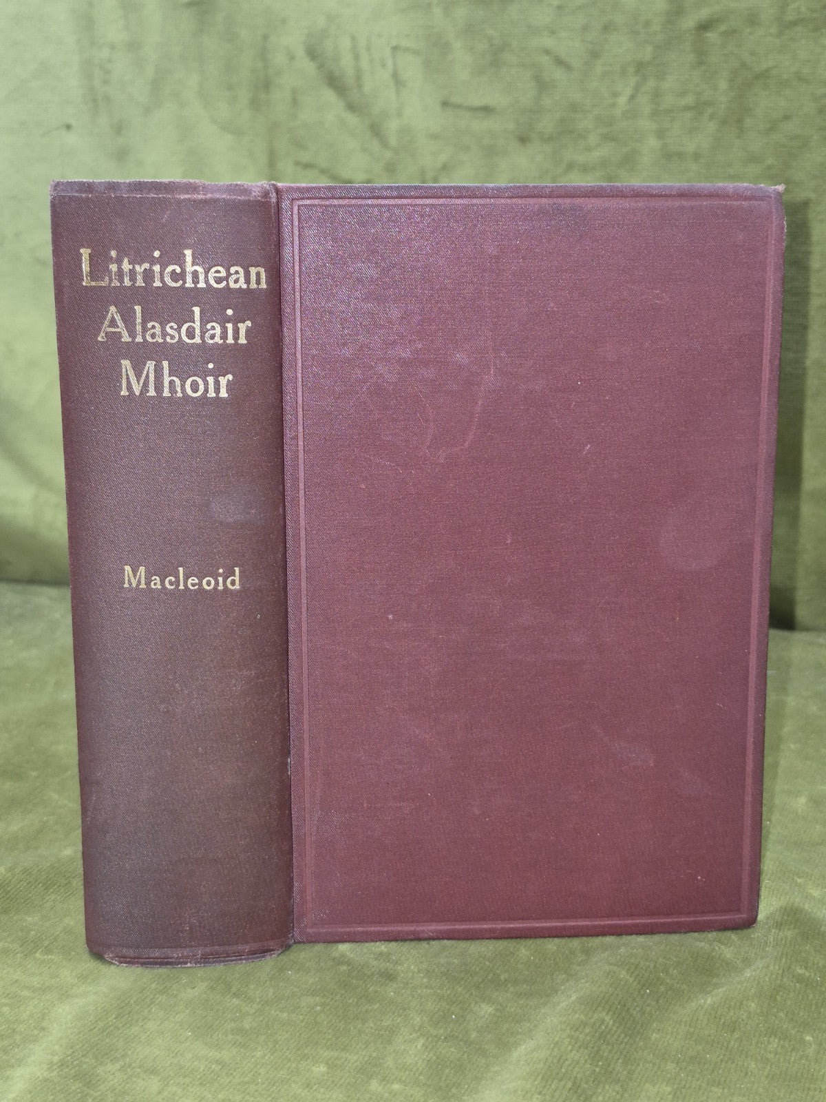 Litrichean Alasdair Mhoir 1932 Iain Macleoid0