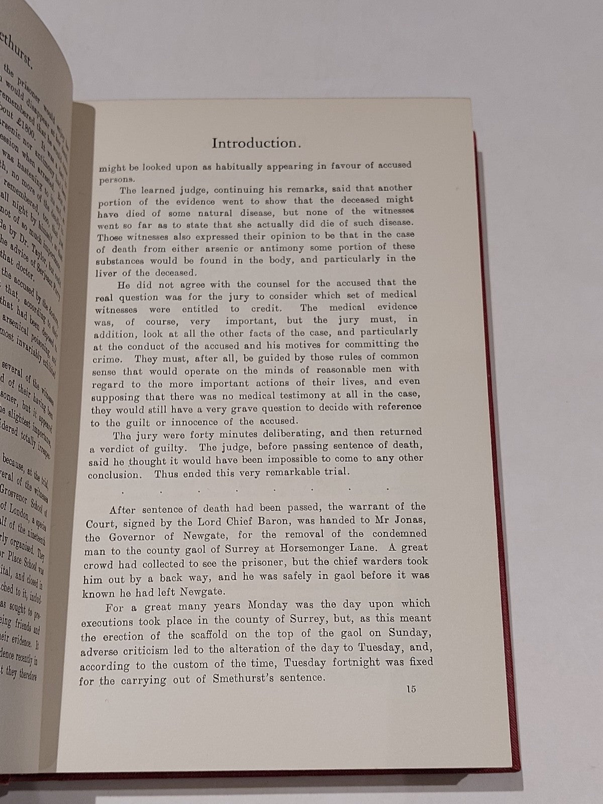 Trial Of Dr. Smethurst By Leonard Perry [William Hodge & Co] 1931 Hb Book4