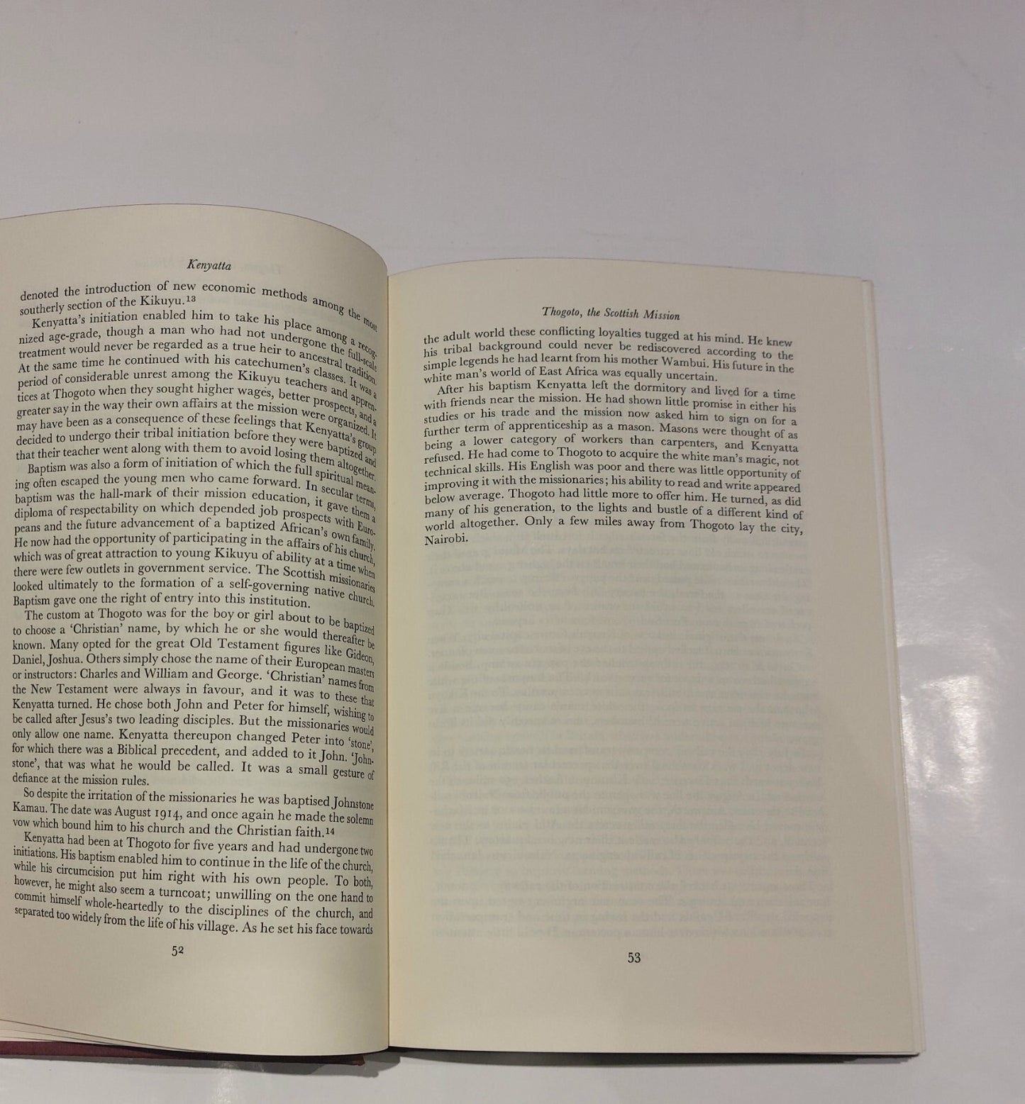 Kenyatta By Jeremy MurrayBrown, 1st Edition (1972) George Allen & Unwin7