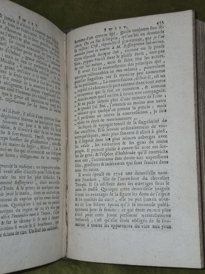 Dictionnaire Des Portraits et Acecdotes Des Hommes Illustres 1767 One Volume6