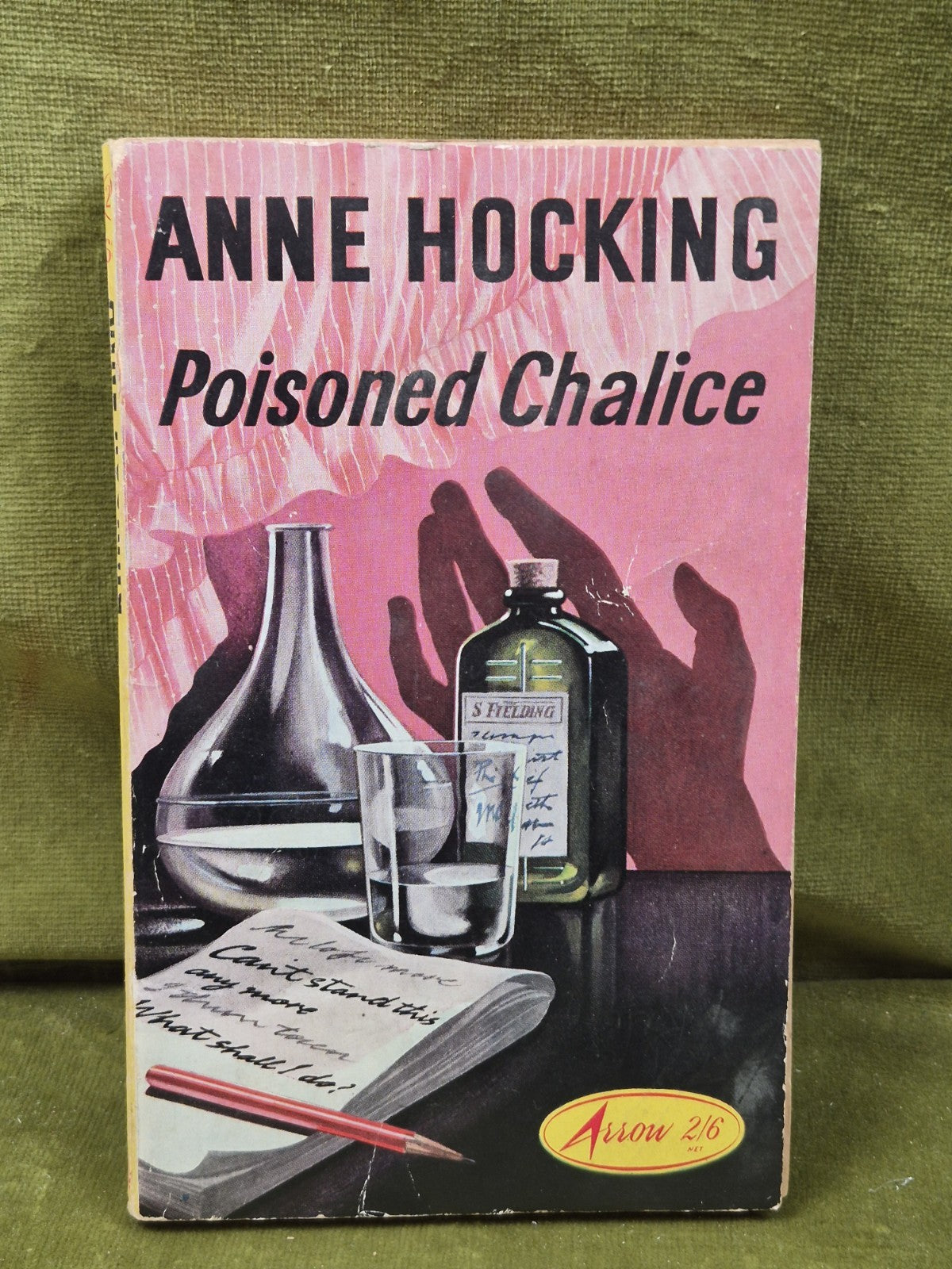 Poisoned Chalice By Anne Hocking 1962 1st Ed. Arrow Paperback0