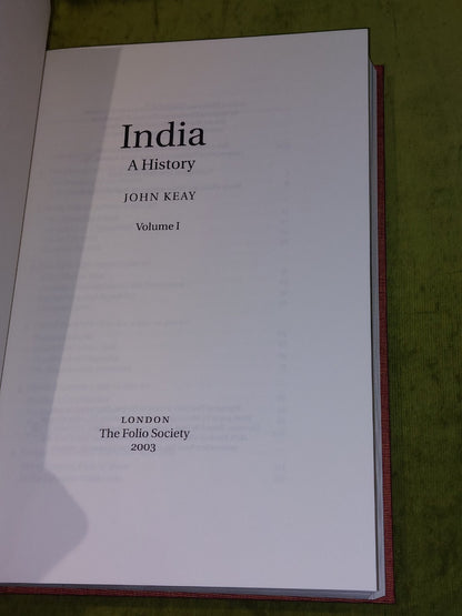 India : A History [2 Volumes] - John Keay - Folio Society (2003) Hb Books5