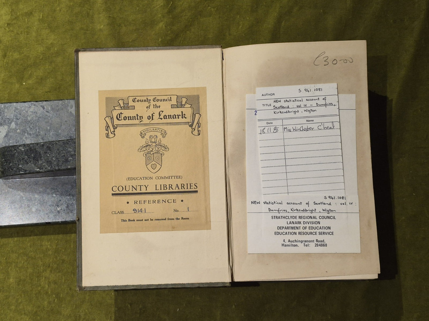 New Statistical Account of Scotland Vol 4 1845 Hardcover, Blackwood Dumfrieshire4