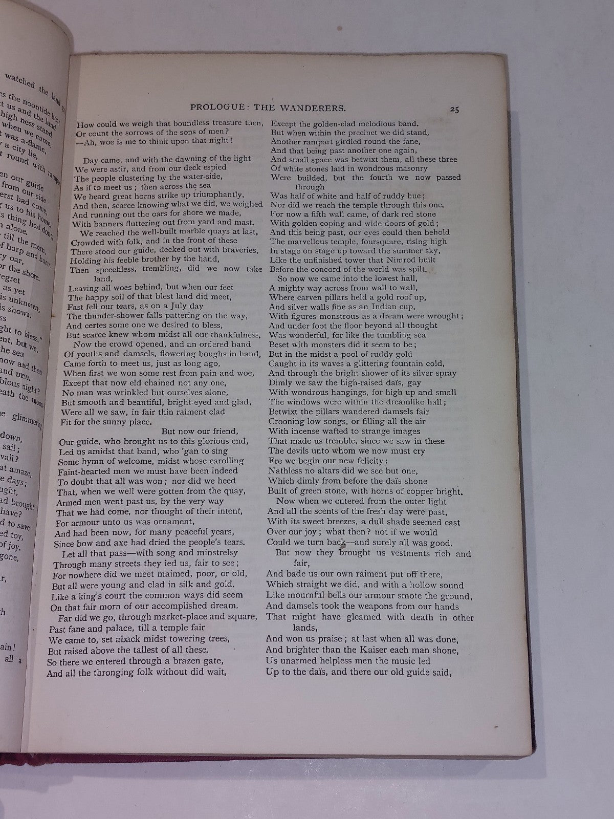 The Earthly Paradise: A Poem By William Morris (1890) 1st Ed Hb Book4