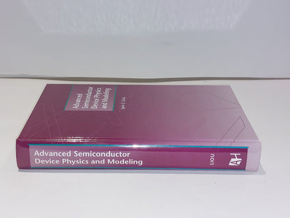 Advanced Semiconductor Device Physics and Modeling [Artech House] Juin Liou Hb 1