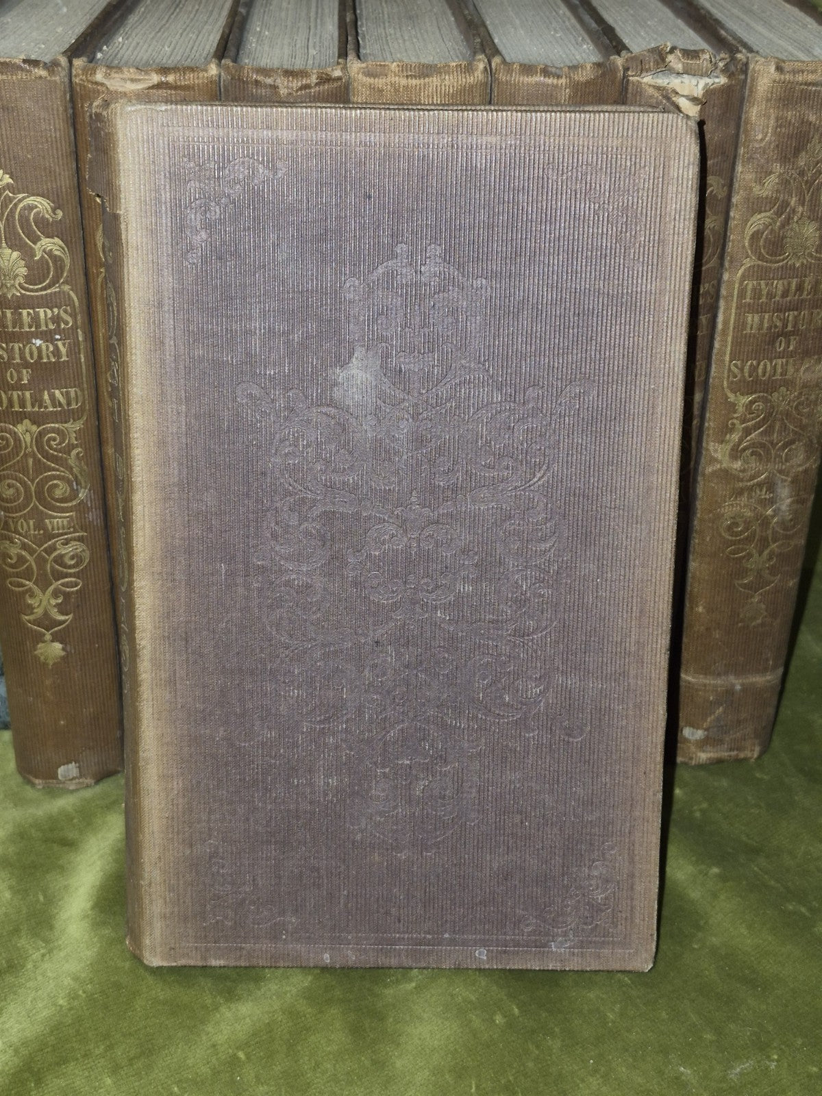 Patrick Fraser Tytler's History of Scotland (1841) Set of 8 Volumes William Tait3