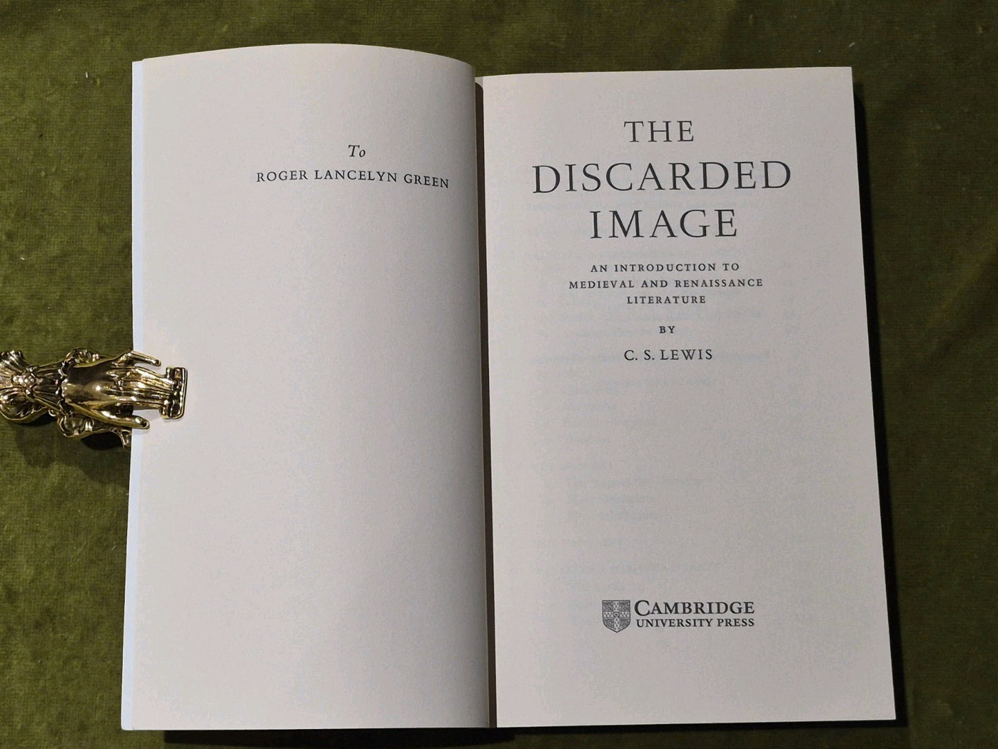 The Discarded Image | C. S. Lewis | Canto | Cambridge University Press3