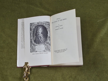 1715 The Story of the Rising Alistair & Henrietta Tayler - 1936 Ist HB4