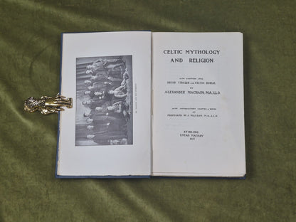 Celtic Mythology And Religion - Alexander Macbain , Mackay 1917 1st HB4