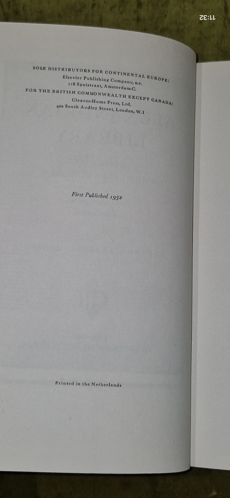 The Alexandrian Library by Edward Alexander Parsons [Cleaver-Hume] 1952 1st Ed7