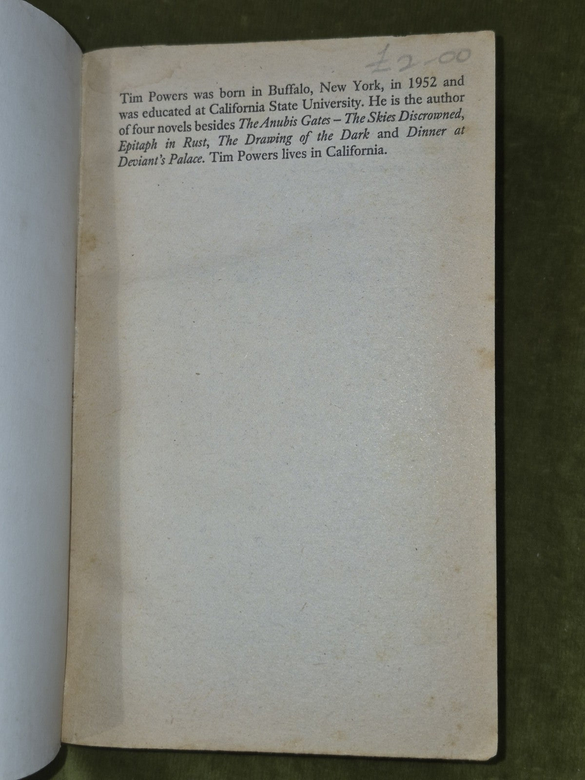 The Anubis Gates Tim Powers 1986 Triad Grafton3