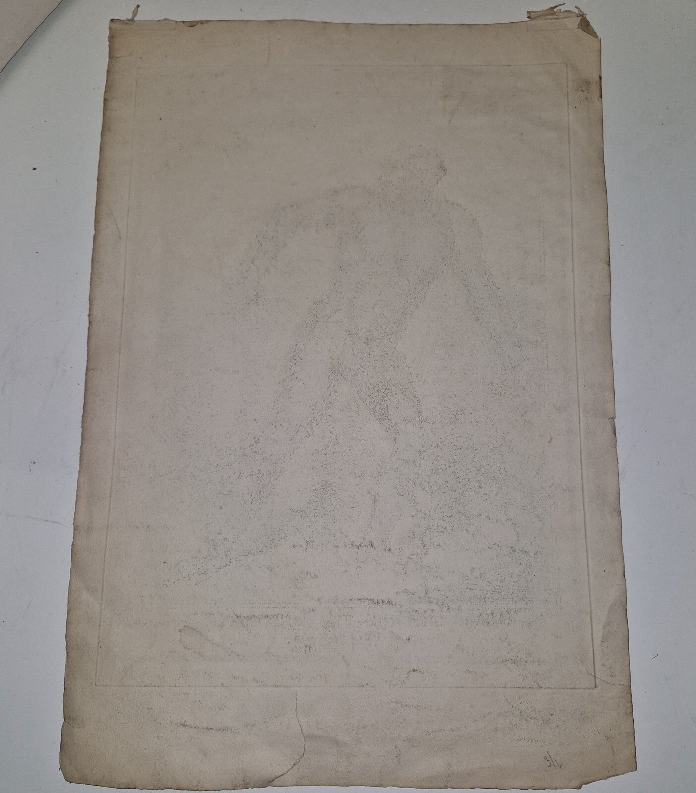 Antique Satirical Political Print. The Orang Outang  The Beast That Violates...7