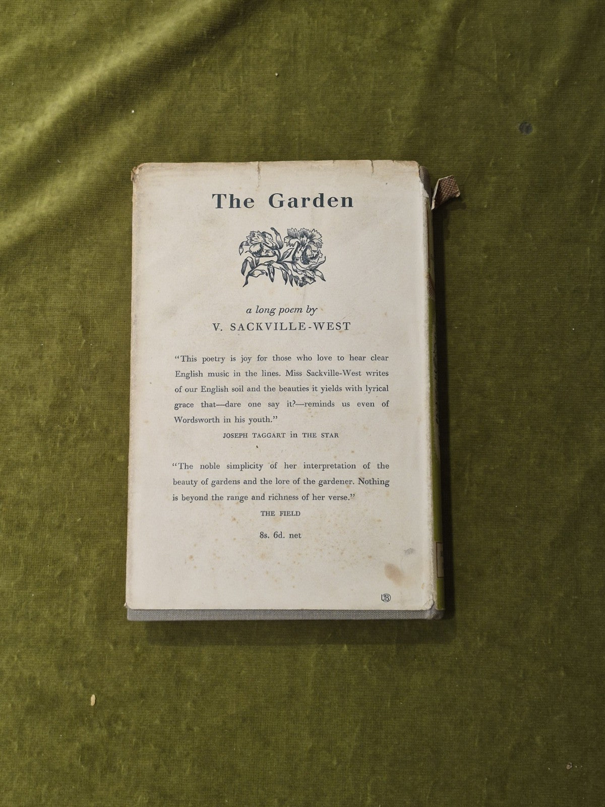 In Your Garden By Vita Sackville-West 1951, 1st/2nd HB DJ1