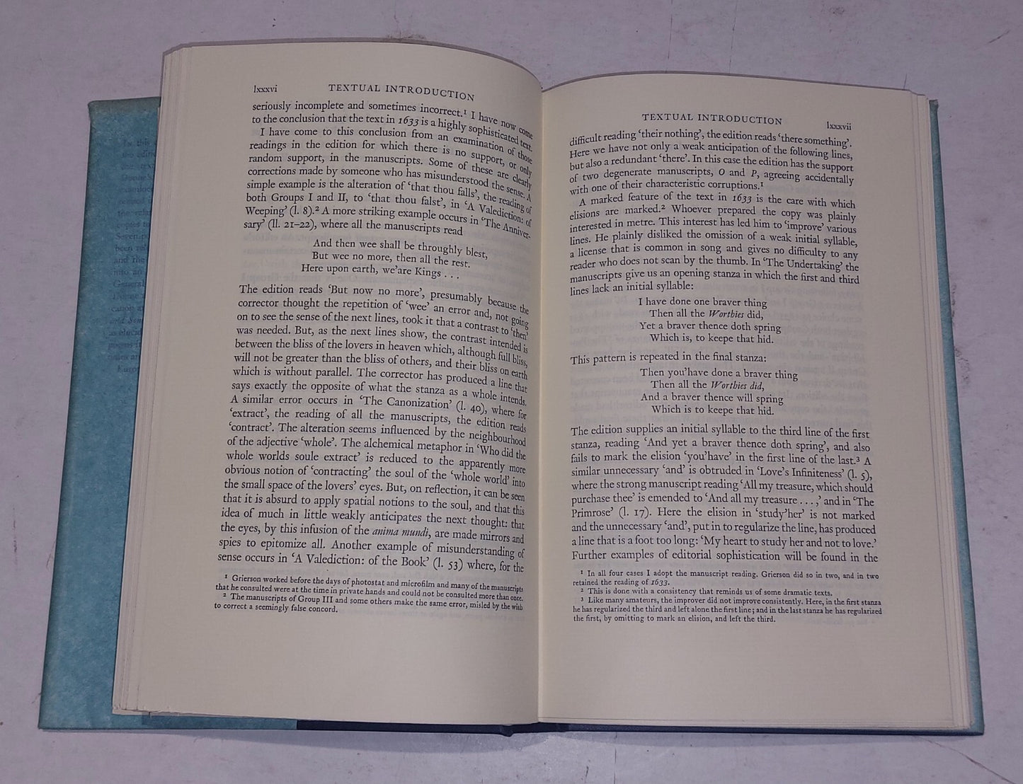 Elegies and the Songs and Sonnets by John Donne (Hardcover, 1965) Helen Gardner 6