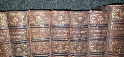 Encyclopedia britannica Tenth Edition 10th The New Volumes To Ninth 9th & Maps4