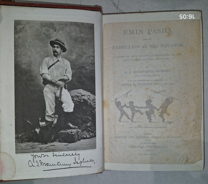 1890 Emin Pasha and the Rebellion at the Equator A.J. Mounteney-Jephson.6