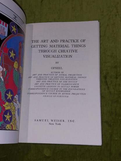 Ophiel Art Practice of Getting Material Things Through Creative Visualization Pb3