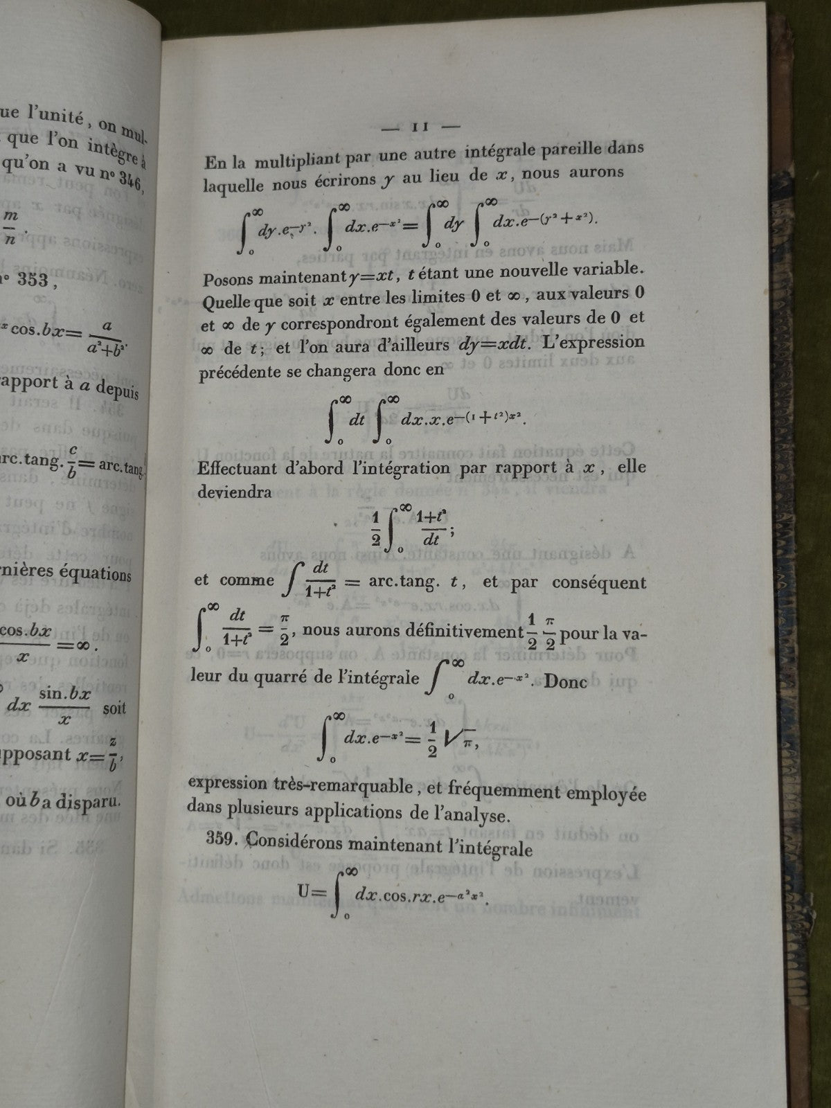 Resume Des Lecons d'Analyse Donnees a l'ecole Polytechnique M Navier 1840 Vol 28