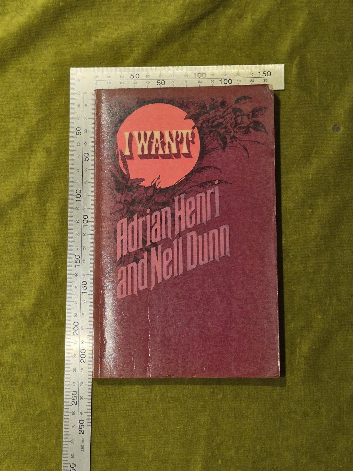 I Want - Adrian Henri and Nell Dunn , Jonathan Cape 1972 1st PB3