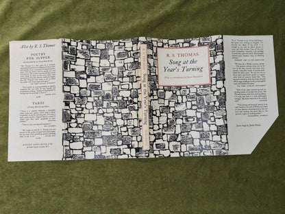 Song At The Years Turning R. S. Thomas 1963 John Betjeman Fifth Impression HB4