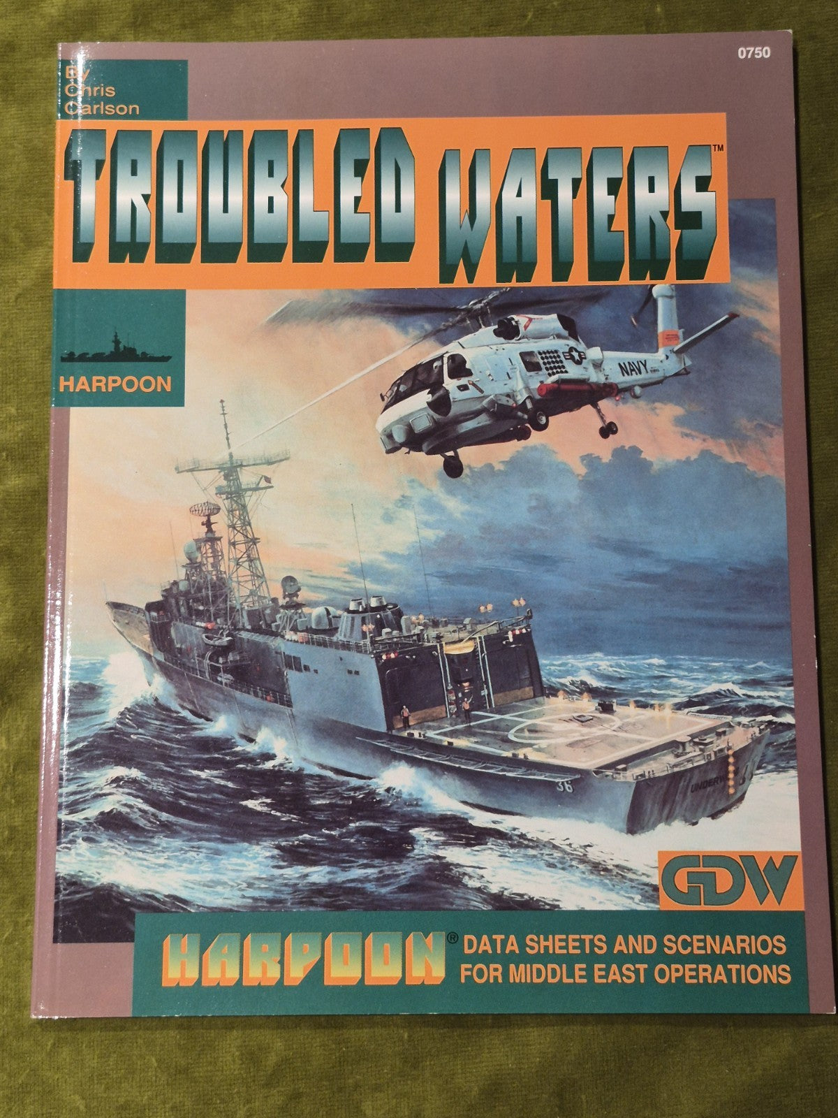 HARPOON - Modern Naval Wargame  GDW with add-ons5