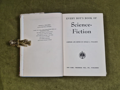 Every Boy's Book of Science Fiction Donald A. Wollheim hc/dj 19514
