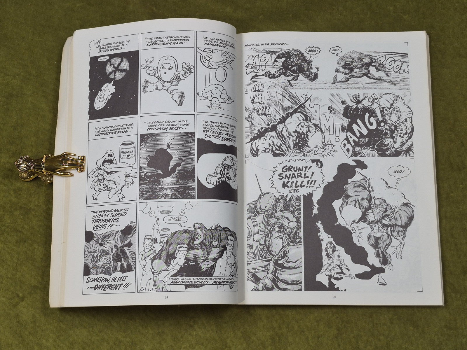 Megaton Man Vol 1 - Don Simpson , Kitchen Sink Comics 19905