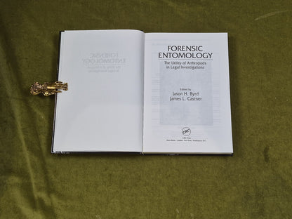 Forensic Entomology : The Utility of Arthropods in Legal Investigations CRC 20004